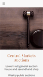 Mobile Screenshot of centralmarkets.co.nz